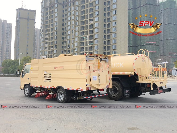 Sweeping Truck and Water Truck ISUZU - LB